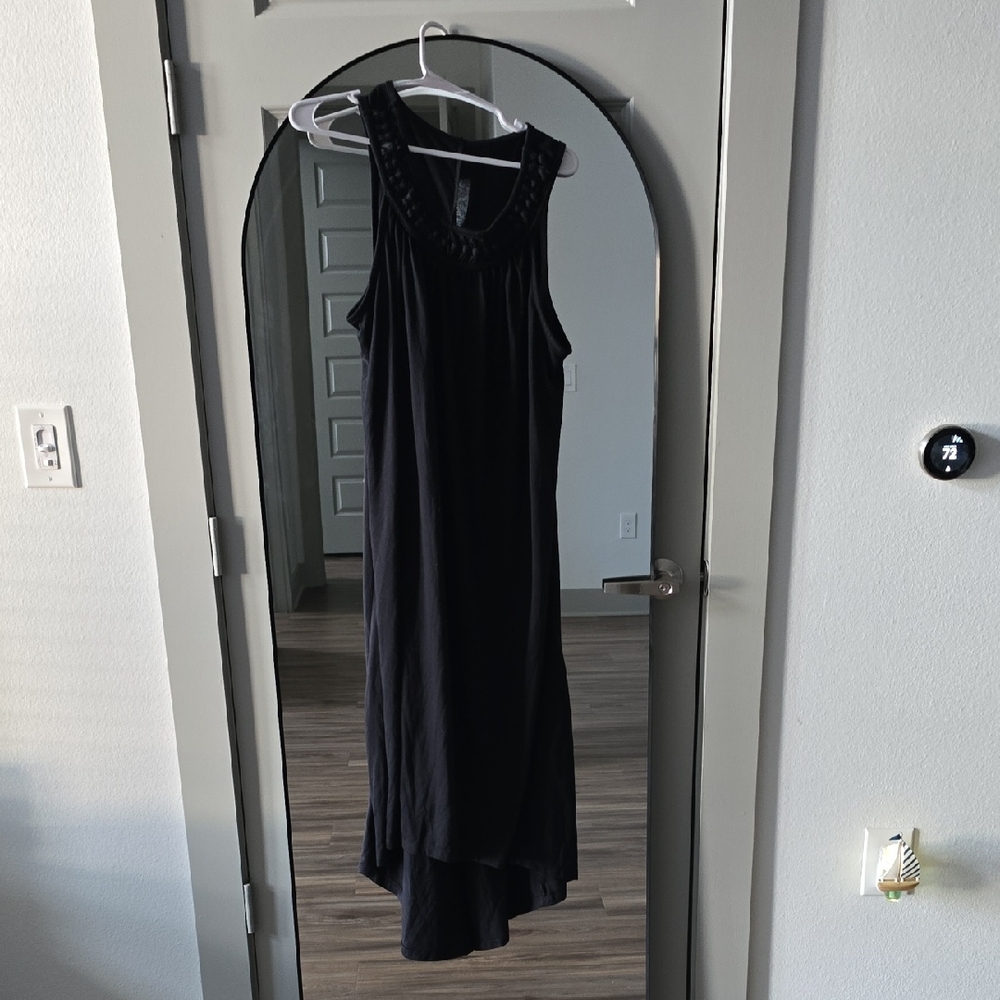 Swimsuits For All Black High Low Dress